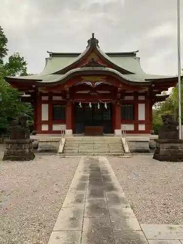 諏訪神社の本殿・本堂