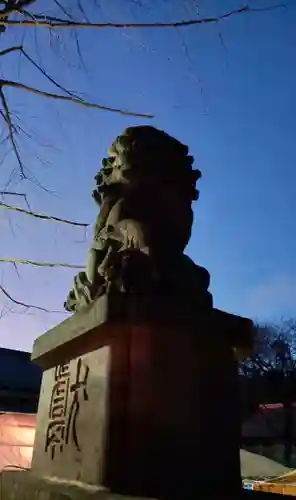 石神井氷川神社の狛犬