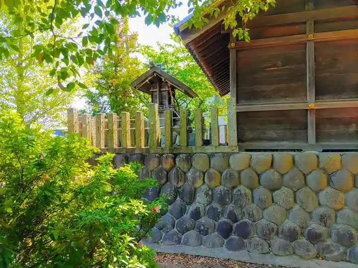 神明社(萩原町河田方)の本殿・本堂