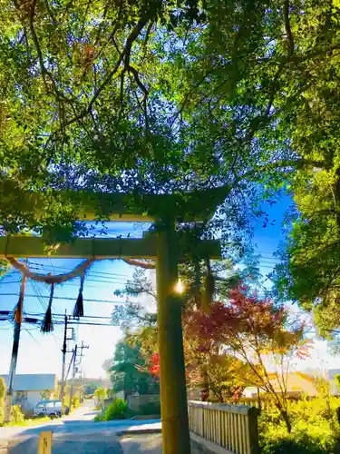 阿弥神社の鳥居