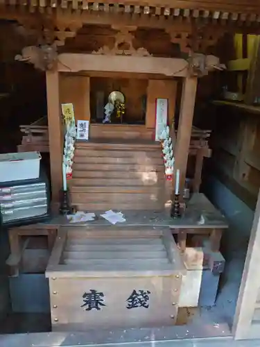 矢背負稲荷神社の本殿