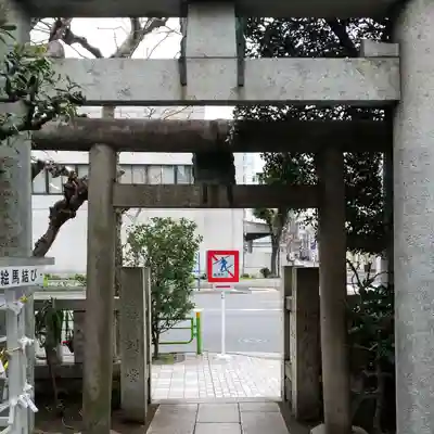 笠間稲荷神社 東京別社の鳥居
