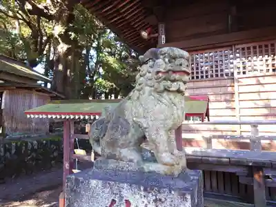 川尻八幡宮の狛犬
