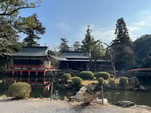 宇佐神宮の庭園
