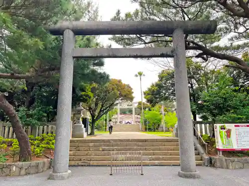 沖縄県護国神社の鳥居