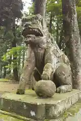 都々古別神社(八槻)の狛犬