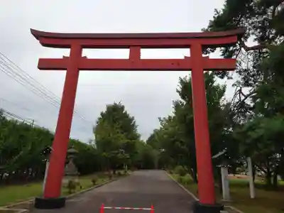 美瑛神社の鳥居