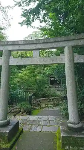 青葉神社の鳥居