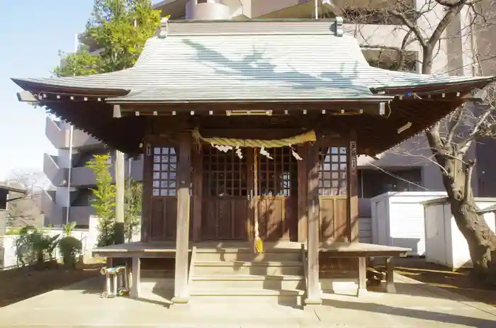 氷川台諏訪神社の本殿