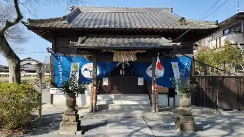 坂本八幡宮の本殿・本堂