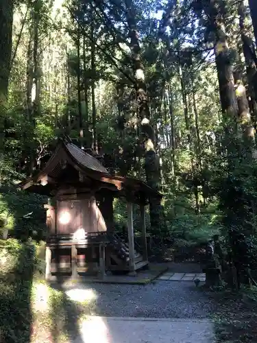 上色見熊野座神社の本殿