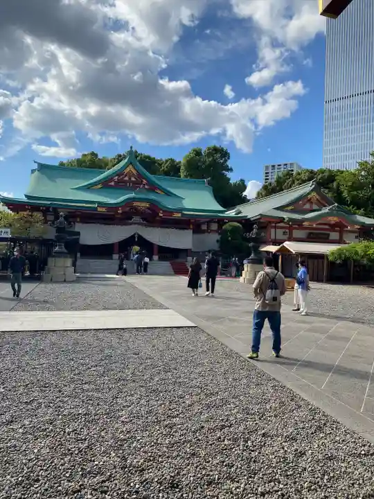 日枝神社の本殿・本堂