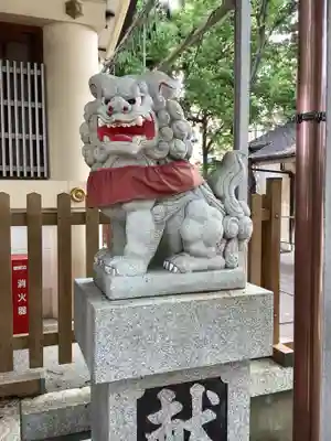 下中八幡宮の狛犬