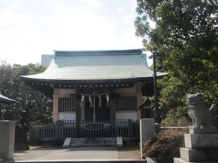 野庭神明社の本殿・本堂