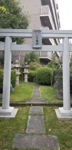 上千葉三十番神堂木牌の鳥居