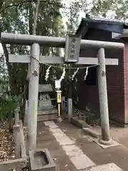 篠崎浅間神社の鳥居