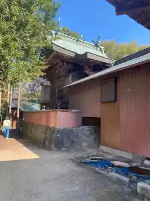 高屋神社の本殿・本堂
