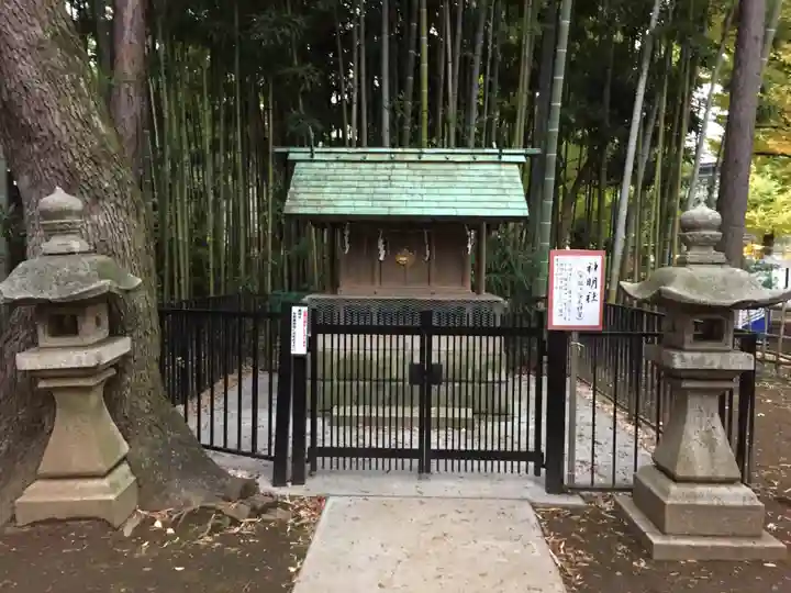 鳩森八幡神社の末社・摂社