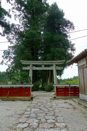 高天彦神社の鳥居