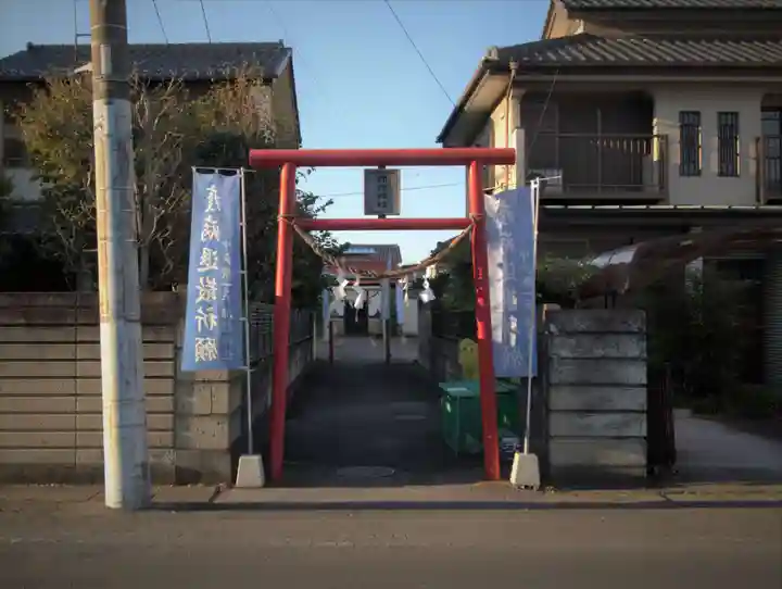 柿塚神社の鳥居