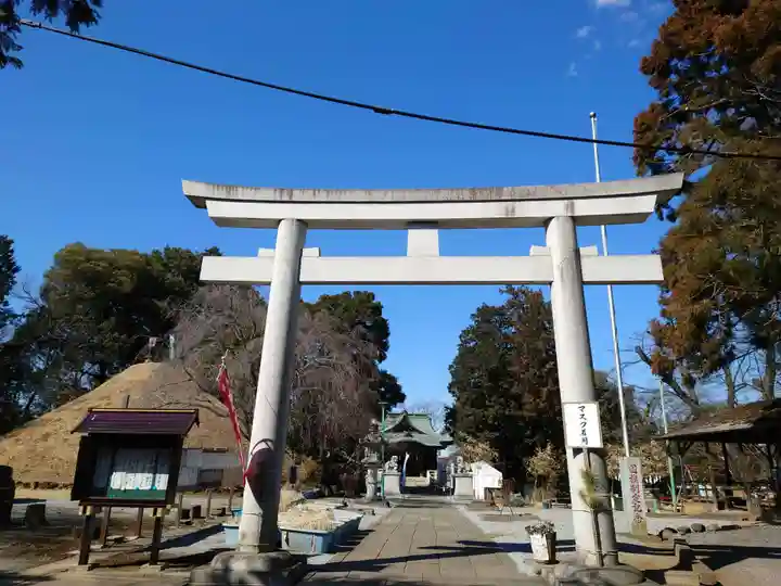 東沼神社の鳥居