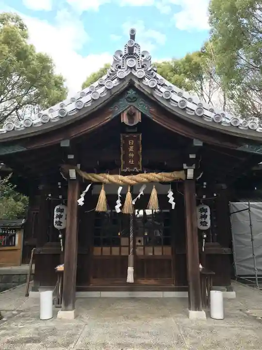 日置神社の本殿・本堂