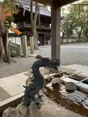 魚吹八幡神社の手水