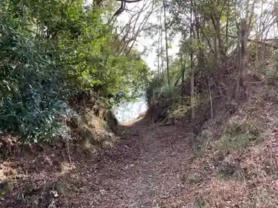 山上神社の周辺