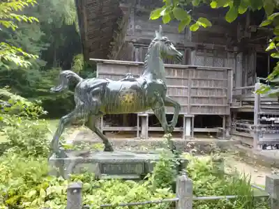 松尾寺の狛犬