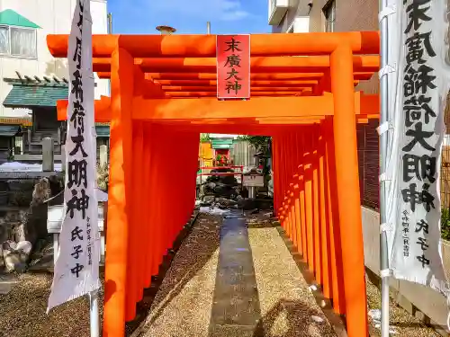 柳島神社の鳥居