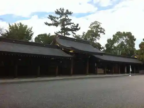 寒川神社の本殿