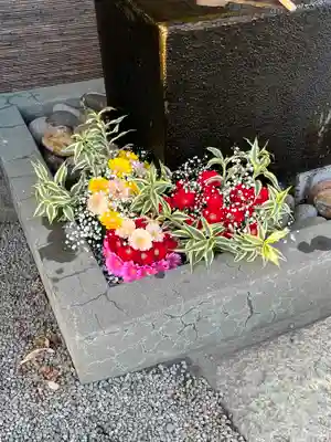 上尾御嶽神社の手水舎