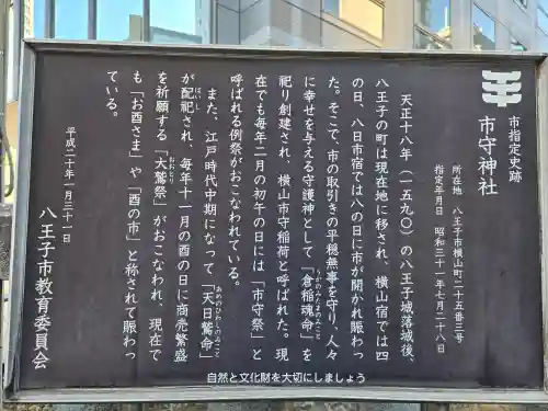 市守大鳥神社(東京都)