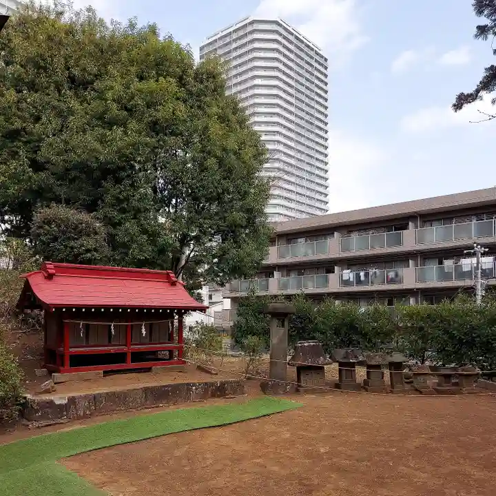 白旗神社(品濃白旗神社)(神奈川県)