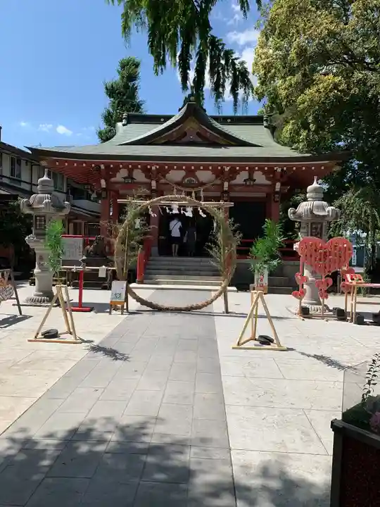 越谷香取神社の本殿・本堂