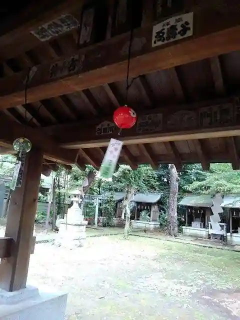 下高井戸八幡神社の手水舎