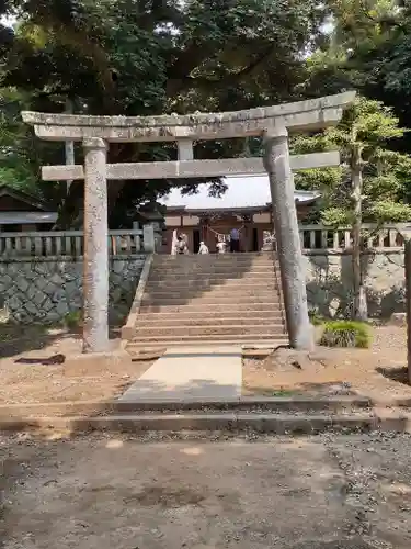 雨引千勝神社の鳥居