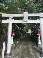 船津厳島神社の鳥居