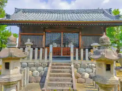 神明社（千秋町一色）の本殿・本堂