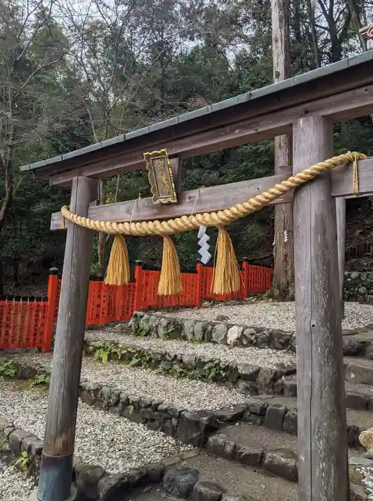 御髪神社の鳥居