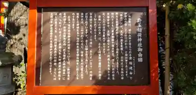 於玉稲荷神社の歴史