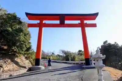 福徳稲荷神社の鳥居