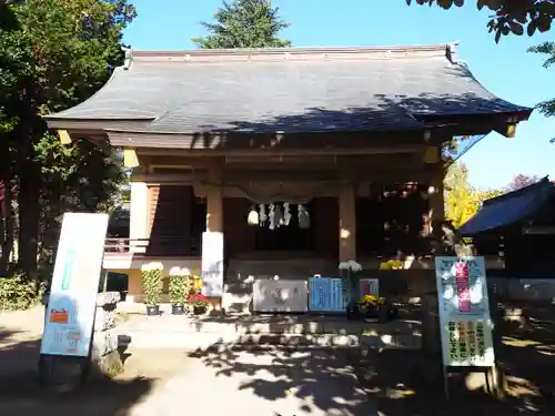 諏訪神社の本殿・本堂