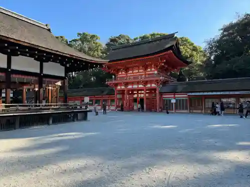 賀茂御祖神社（下鴨神社）の山門・神門