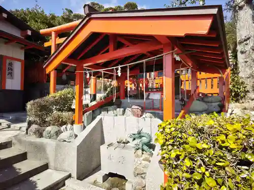荒熊神社の手水舎