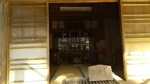 手子后神社の本殿・本堂