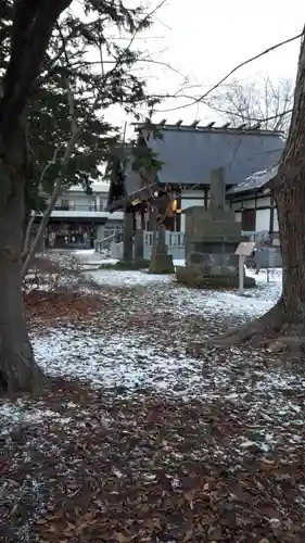 新琴似神社の庭園