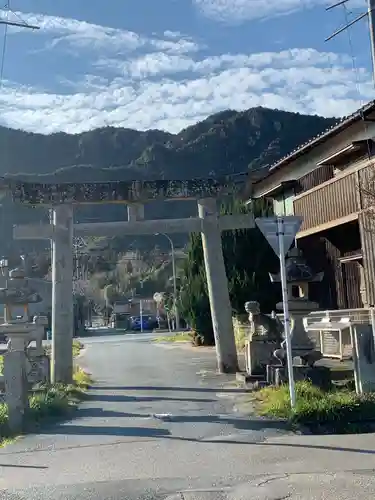 熊野神社の鳥居