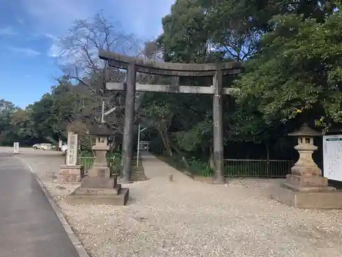 江田神社の鳥居