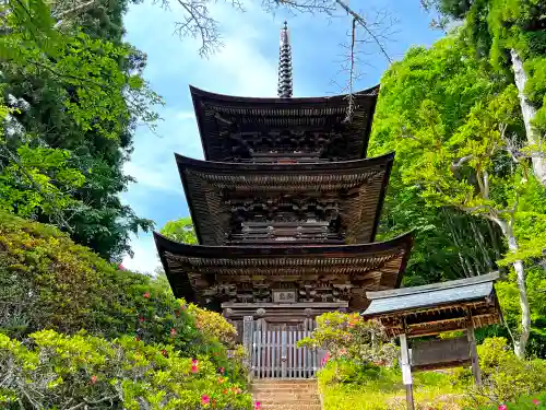 国宝 大法寺の塔